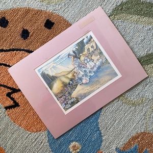 Jody Bergsma I 1990 I Mom I Love You More I Matted DreamKeeper Print